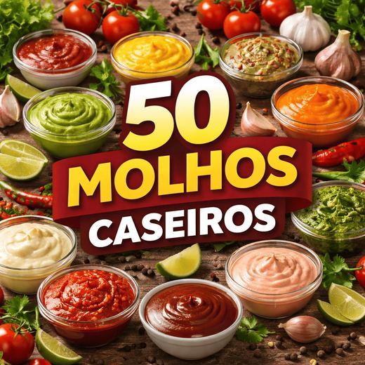 50 Molhos Caseiros