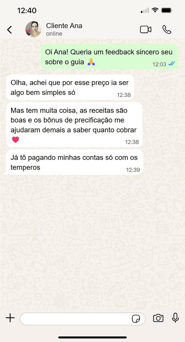 Depoimento Cliente Ana